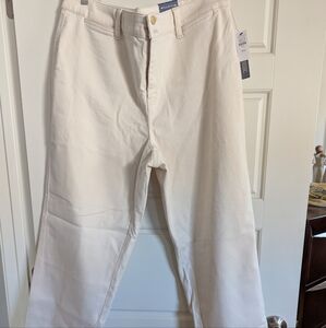 Talbots Women's Cream Jeans